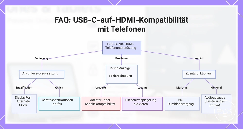 FAQ: USB-C-auf-HDMI-Kompatibilität mit Telefonen