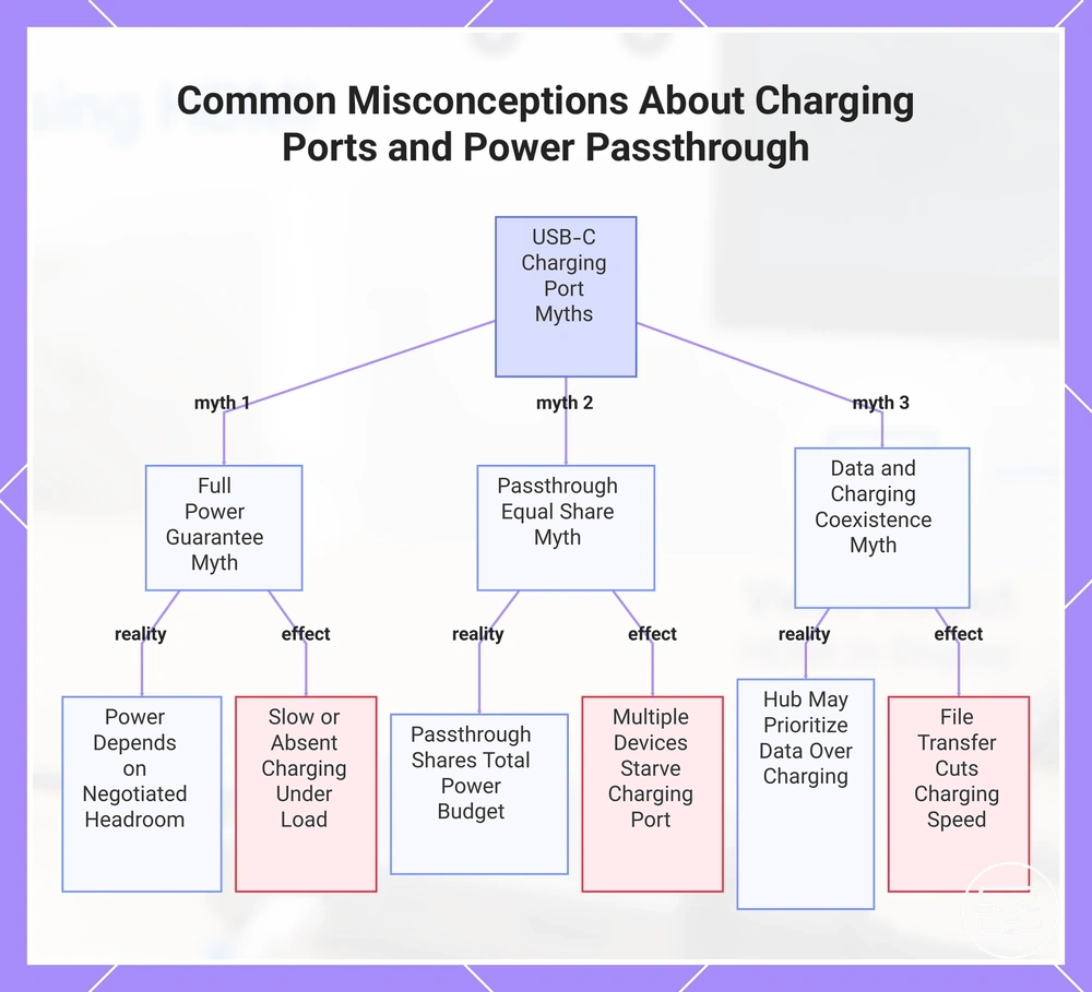 Common Misconceptions About Charging Ports and Power Passthrough