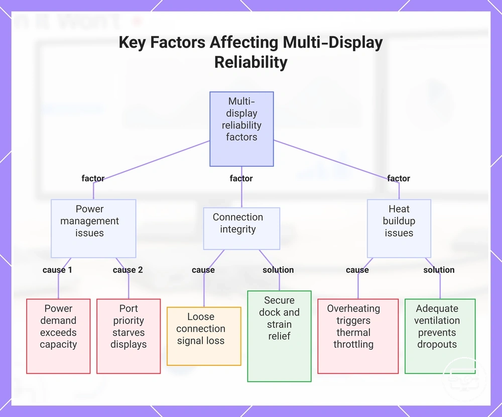 Key Factors Affecting Multi-Display Reliability