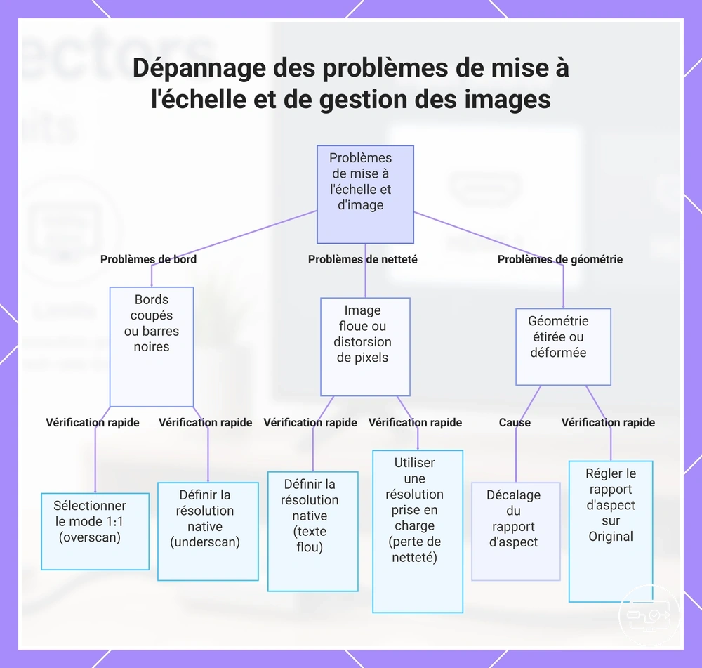 Dépannage des problèmes de mise à l'échelle et de gestion des images