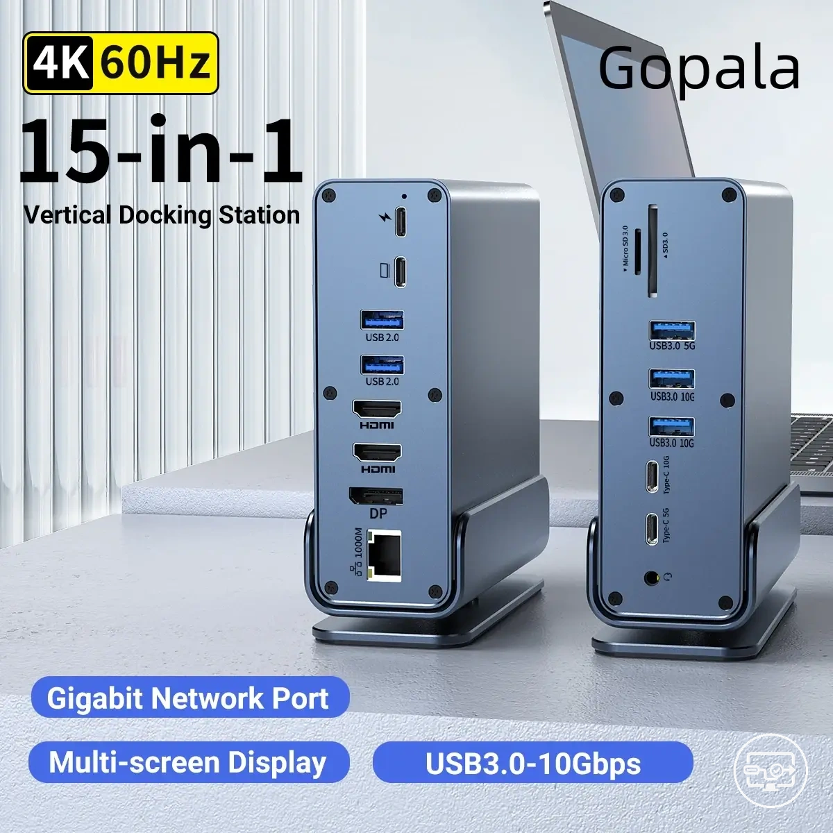 HDMI’lı USB-C hub 4K 60 Hz