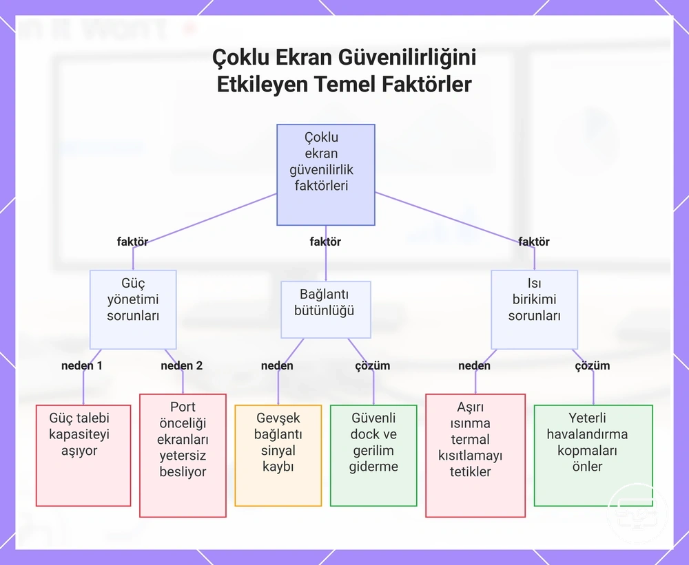 Çoklu Ekran Güvenilirliğini Etkileyen Temel Faktörler