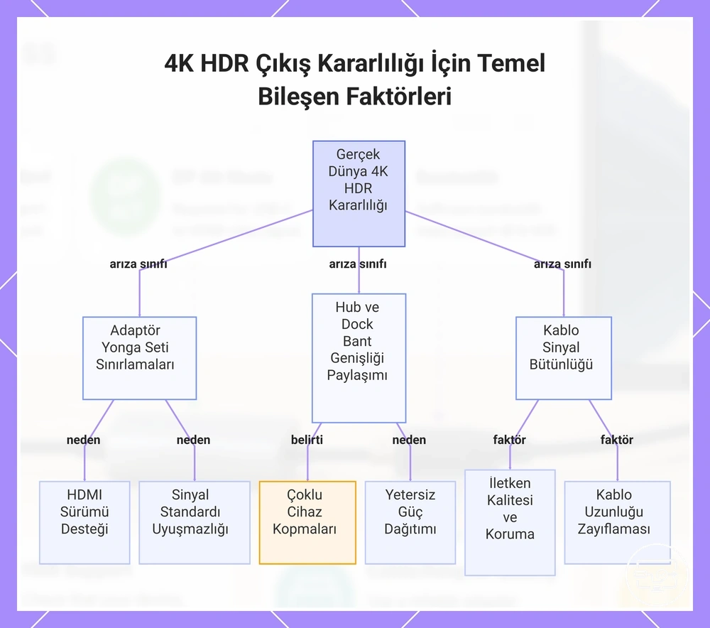 4K HDR Çıkış Kararlılığı İçin Temel Bileşen Faktörleri