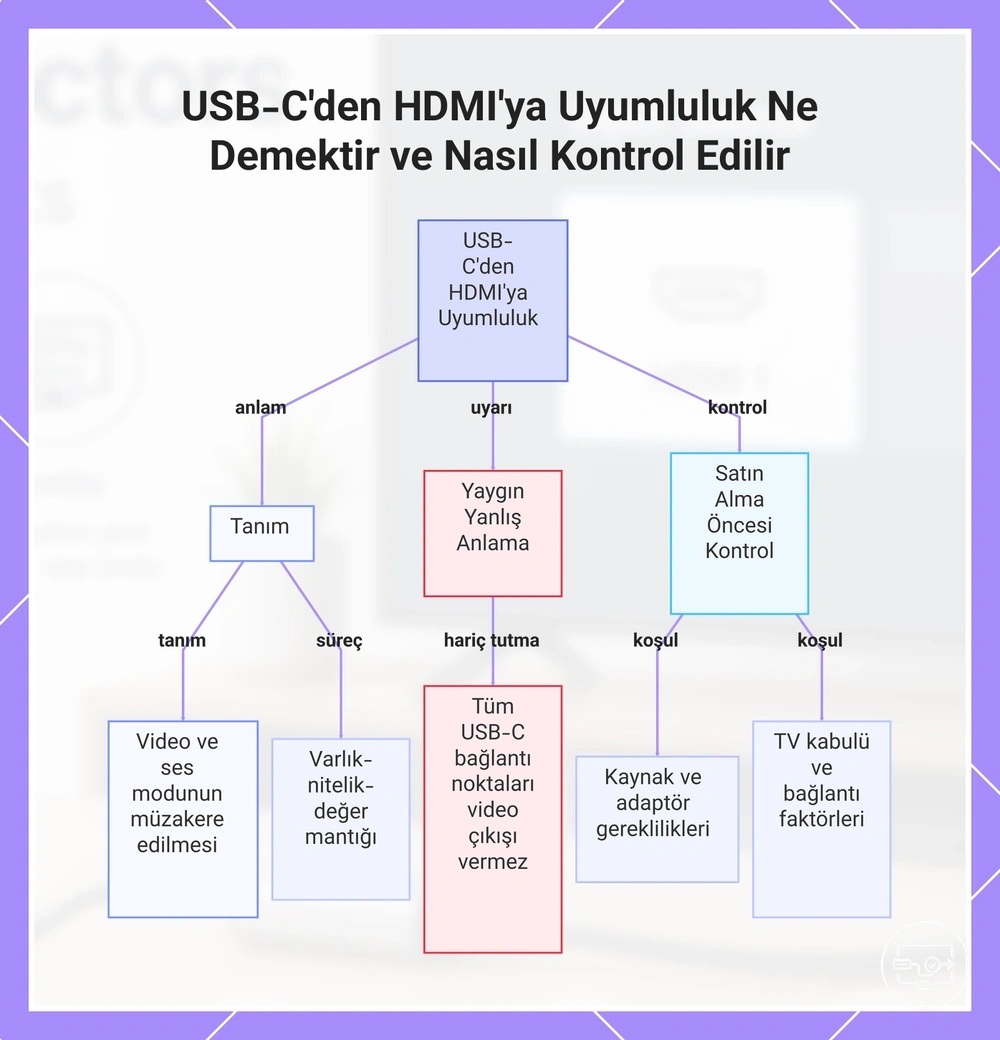 USB-C'den HDMI'ya Uyumluluk Ne Demektir ve Nasıl Kontrol Edilir